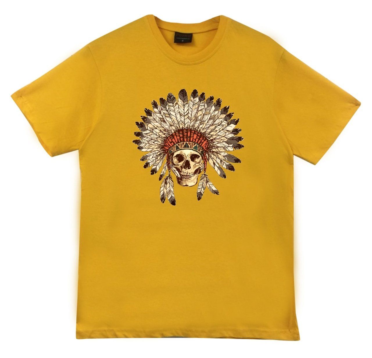 Kızılderili Baskılı T-shirt