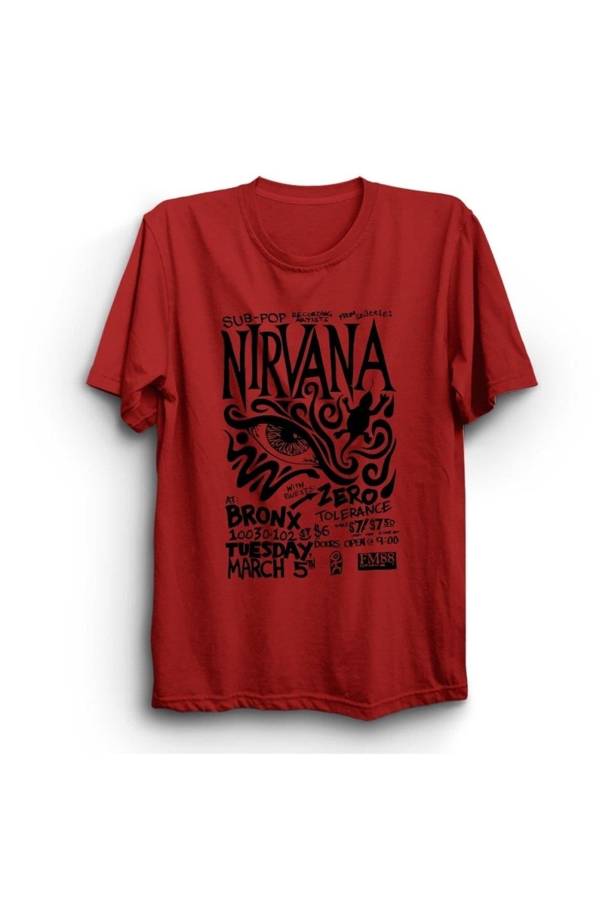Nirvana Baskılı T-shirt