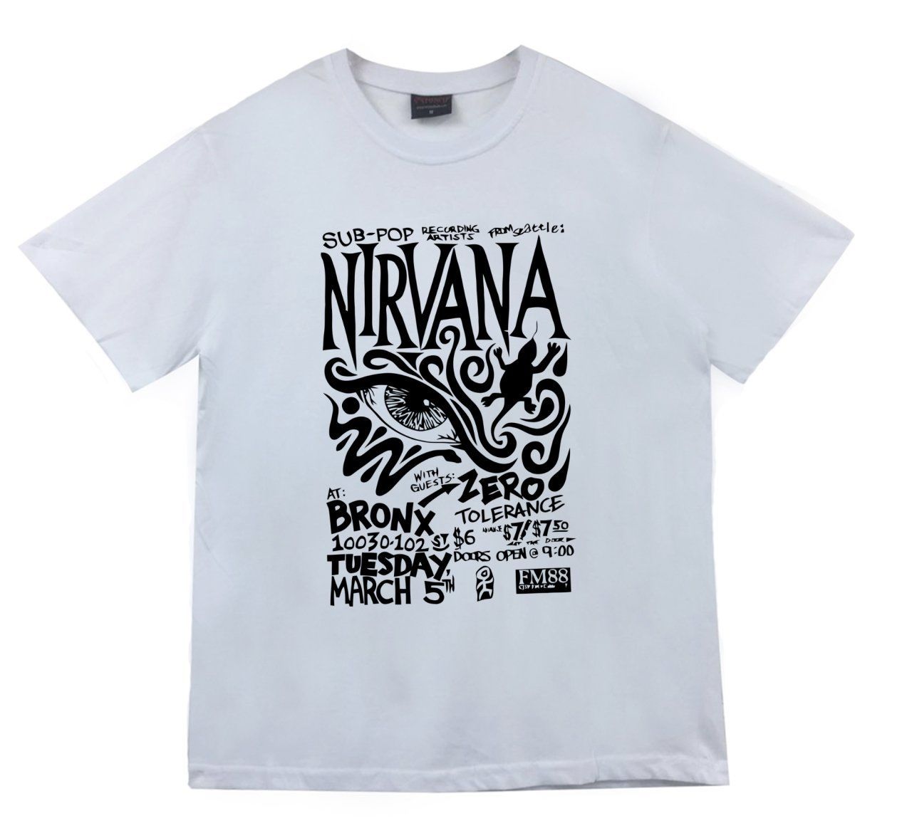 Nirvana Baskılı T-shirt