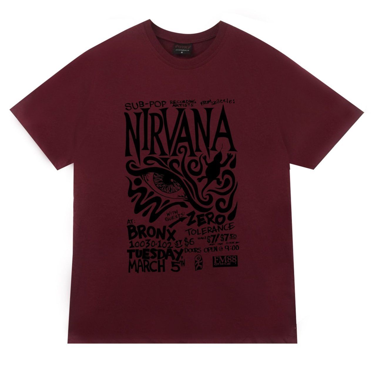 Nirvana Baskılı T-shirt