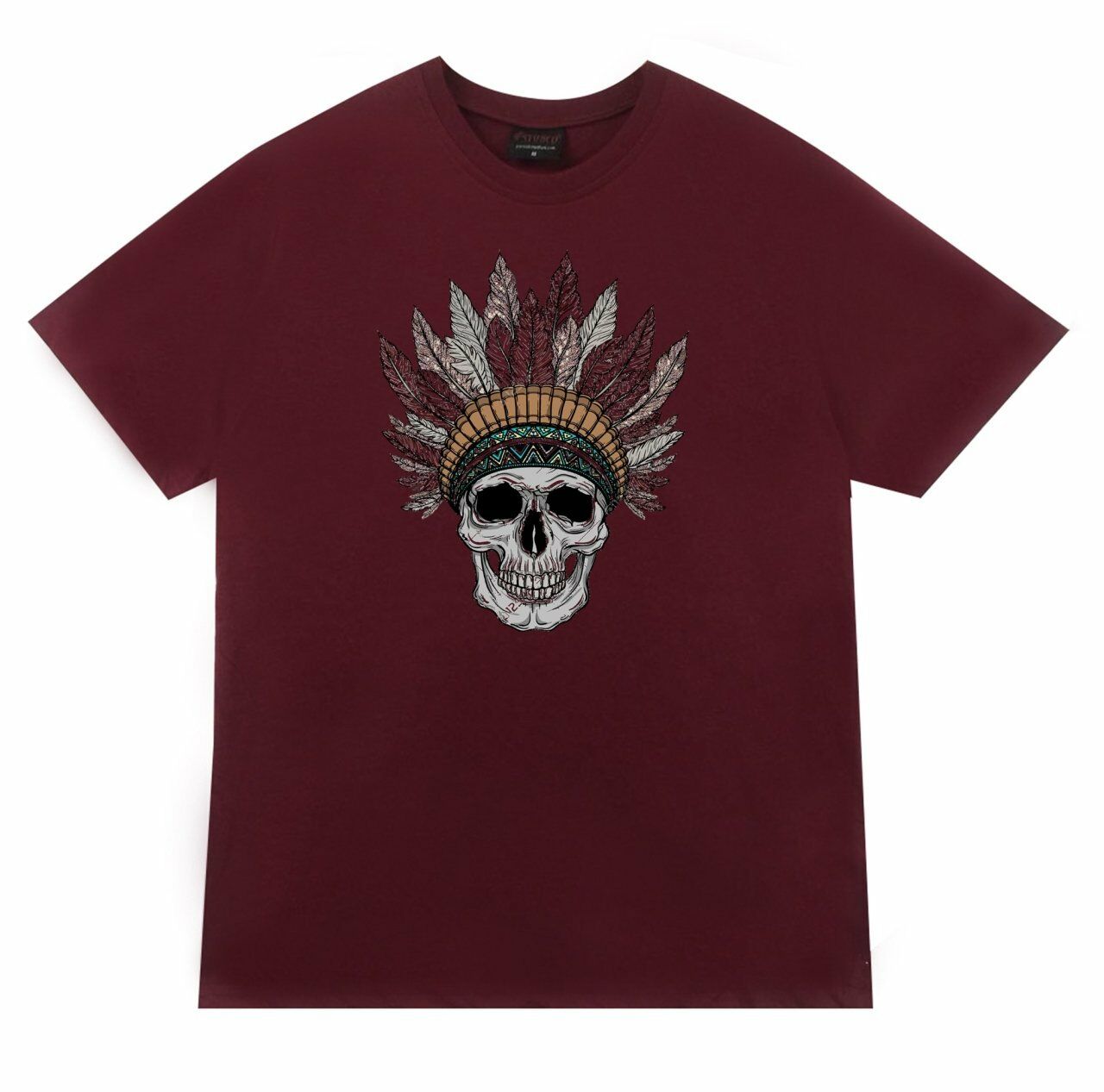 Kızılderili Tişört Baskılı T-shirt
