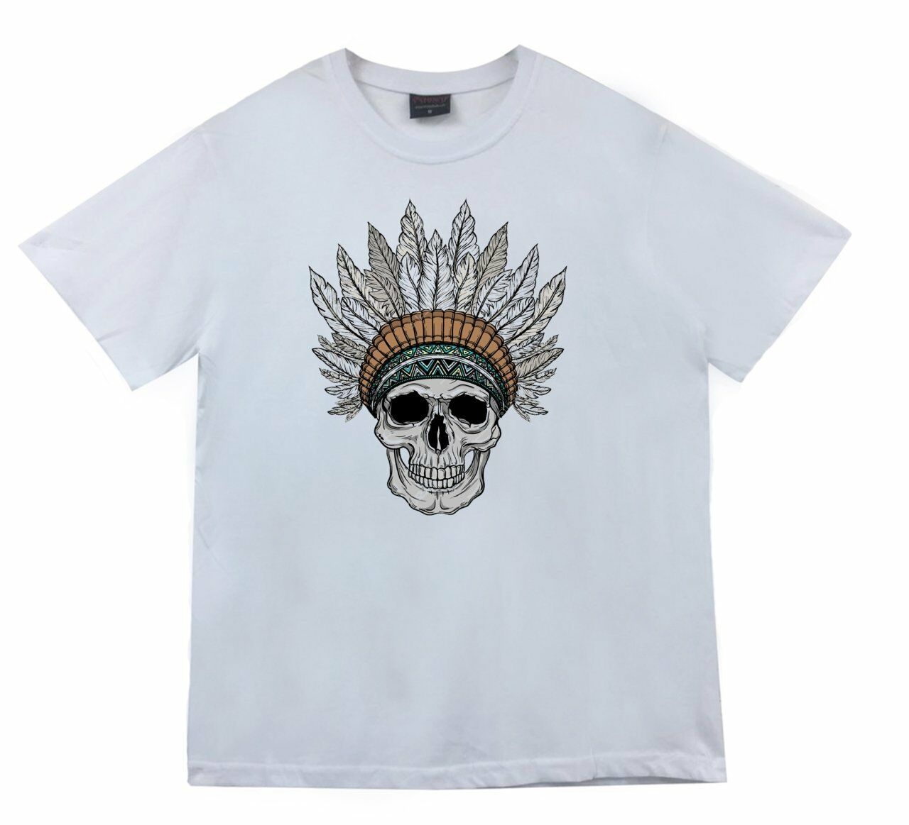 Kızılderili Tişört Baskılı T-shirt