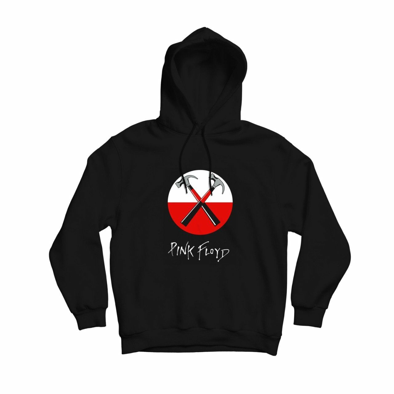 Pink Floyd Baskılı Kapşonlu Sweatshirt