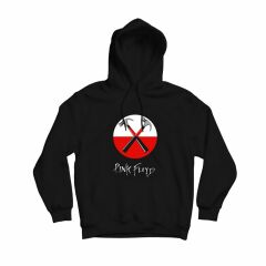 Pink Floyd Baskılı Kapşonlu Sweatshirt