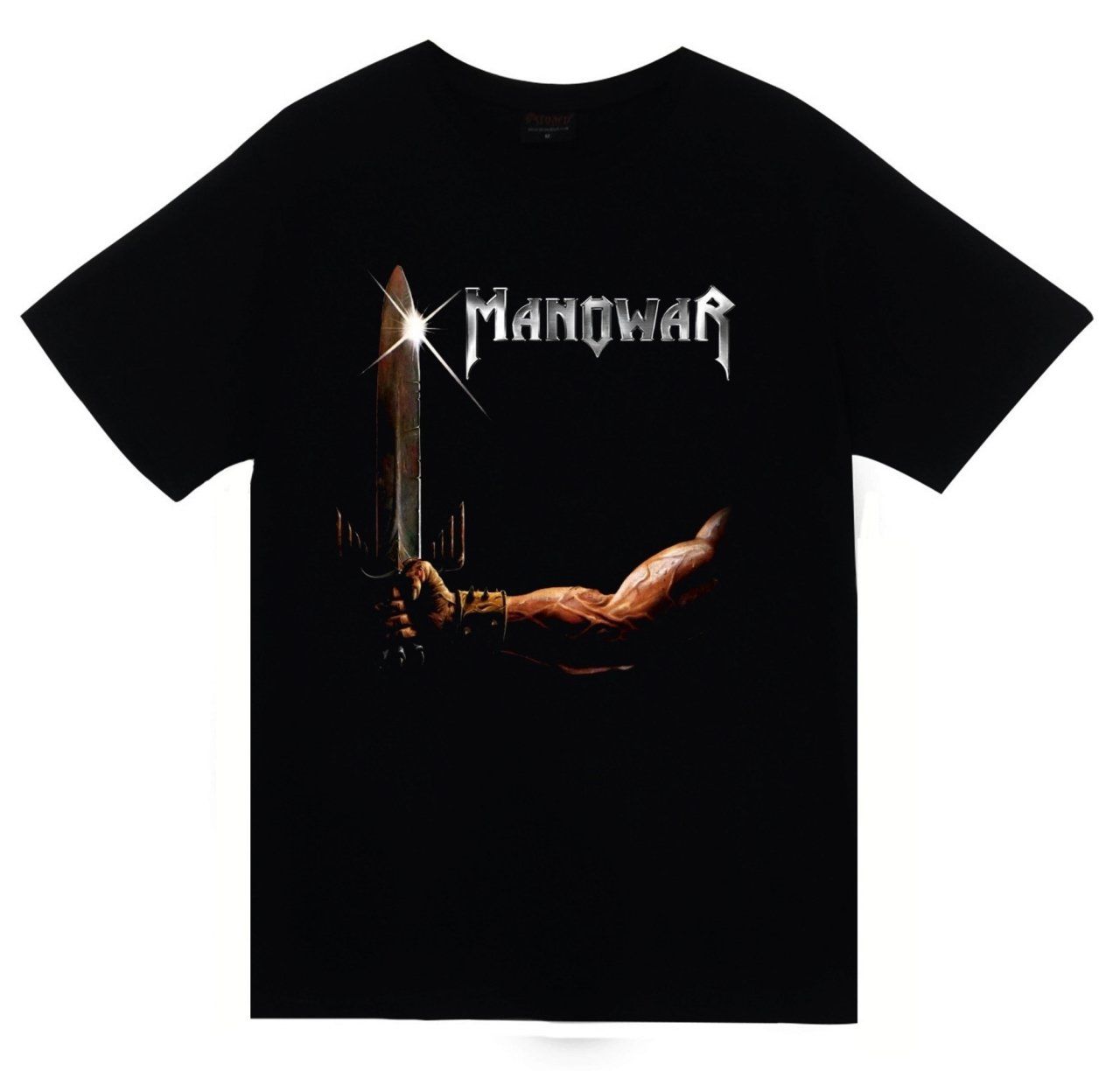 Manowar Baskılı T-shirt