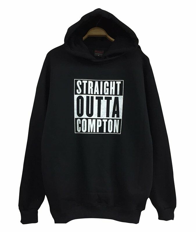 STRAIGHT OUTTA COMPTON Baskılı Sweatshirt