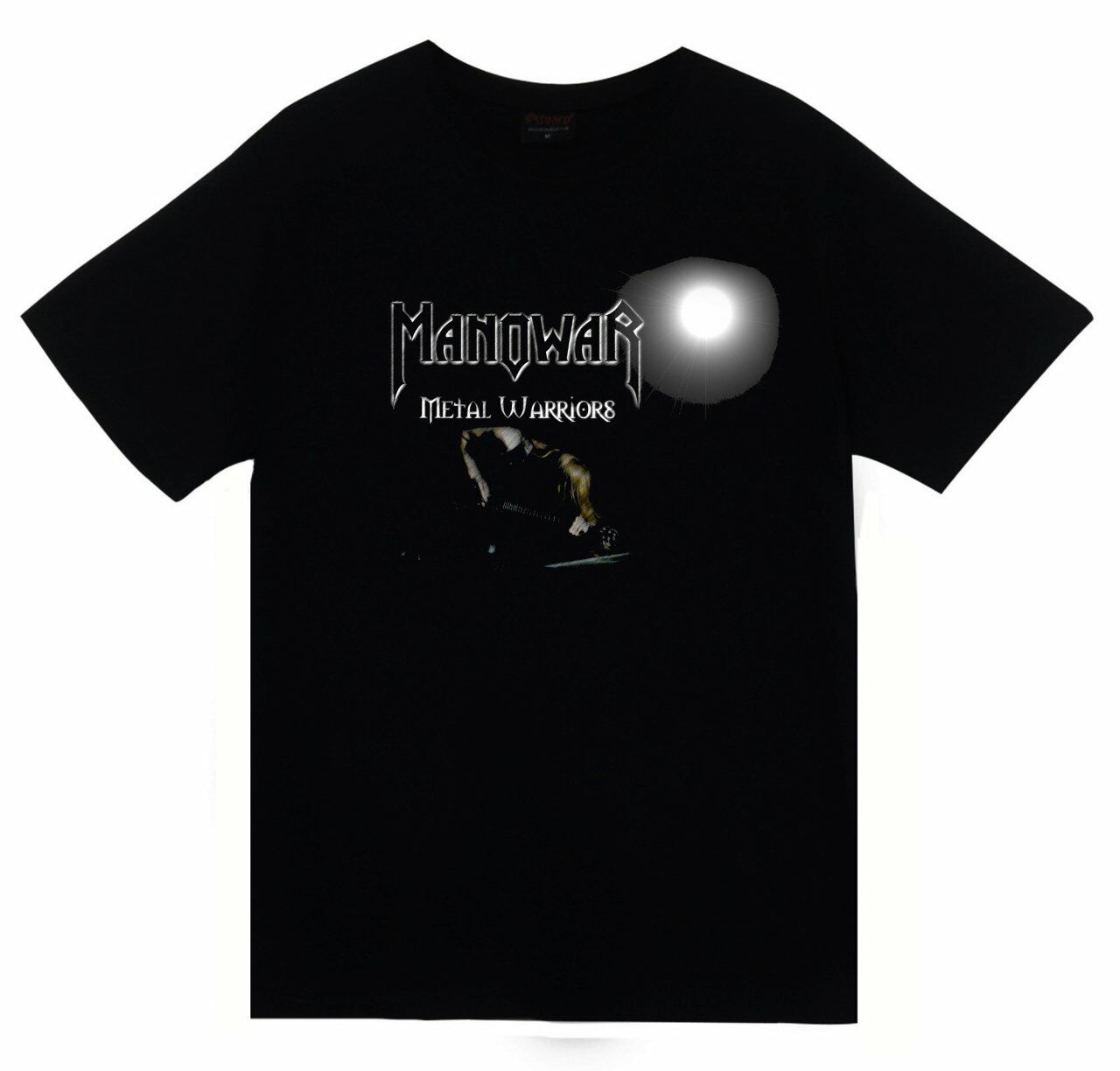 Manowar Baskılı T-shirt