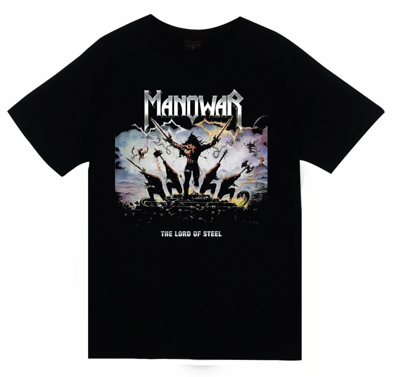 Manowar Baskılı T-shirt