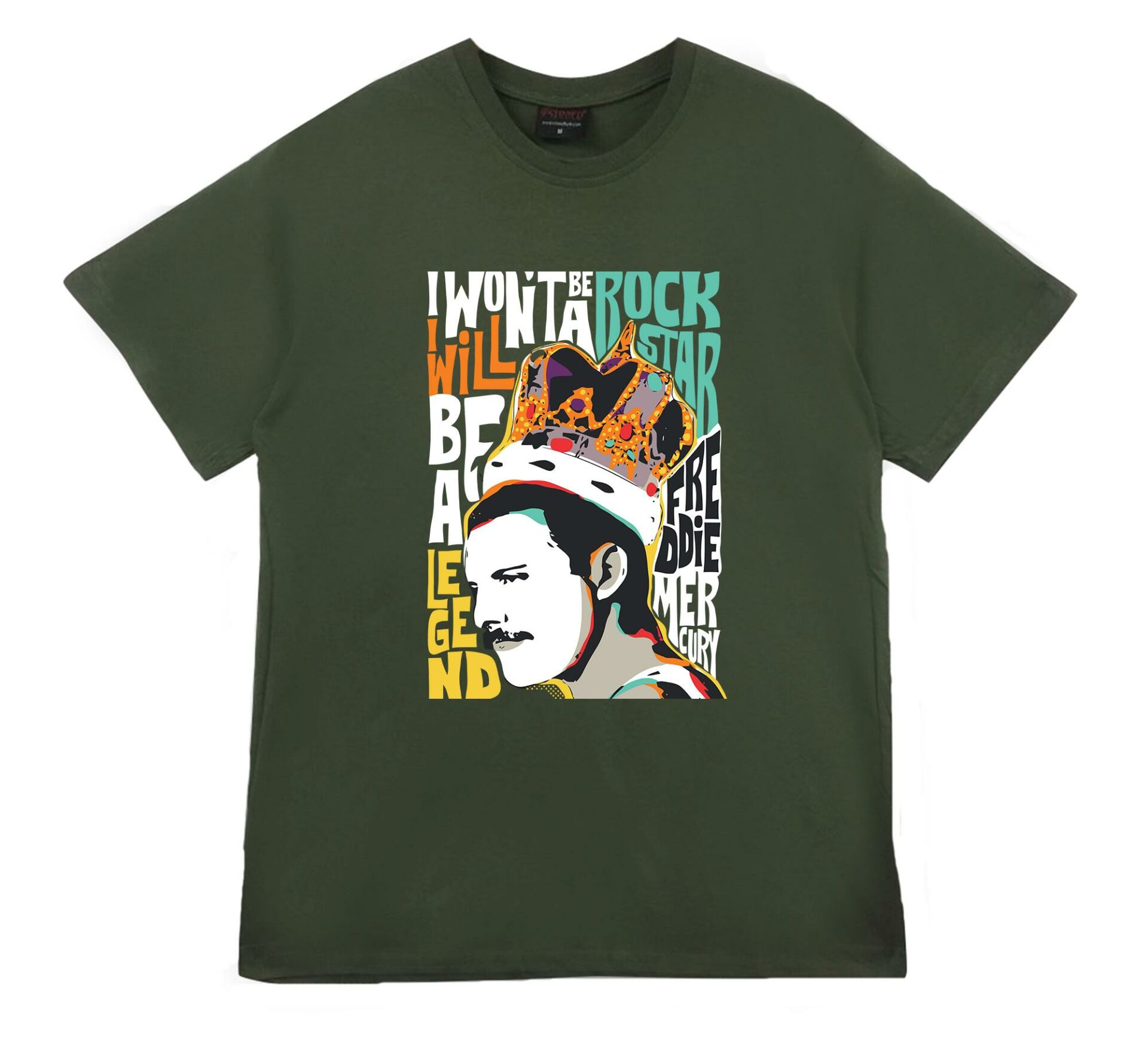 Queen Baskılı T-shirt