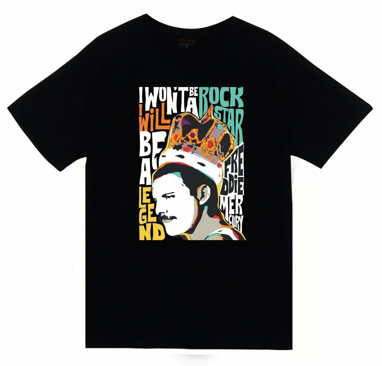 Queen Baskılı T-shirt