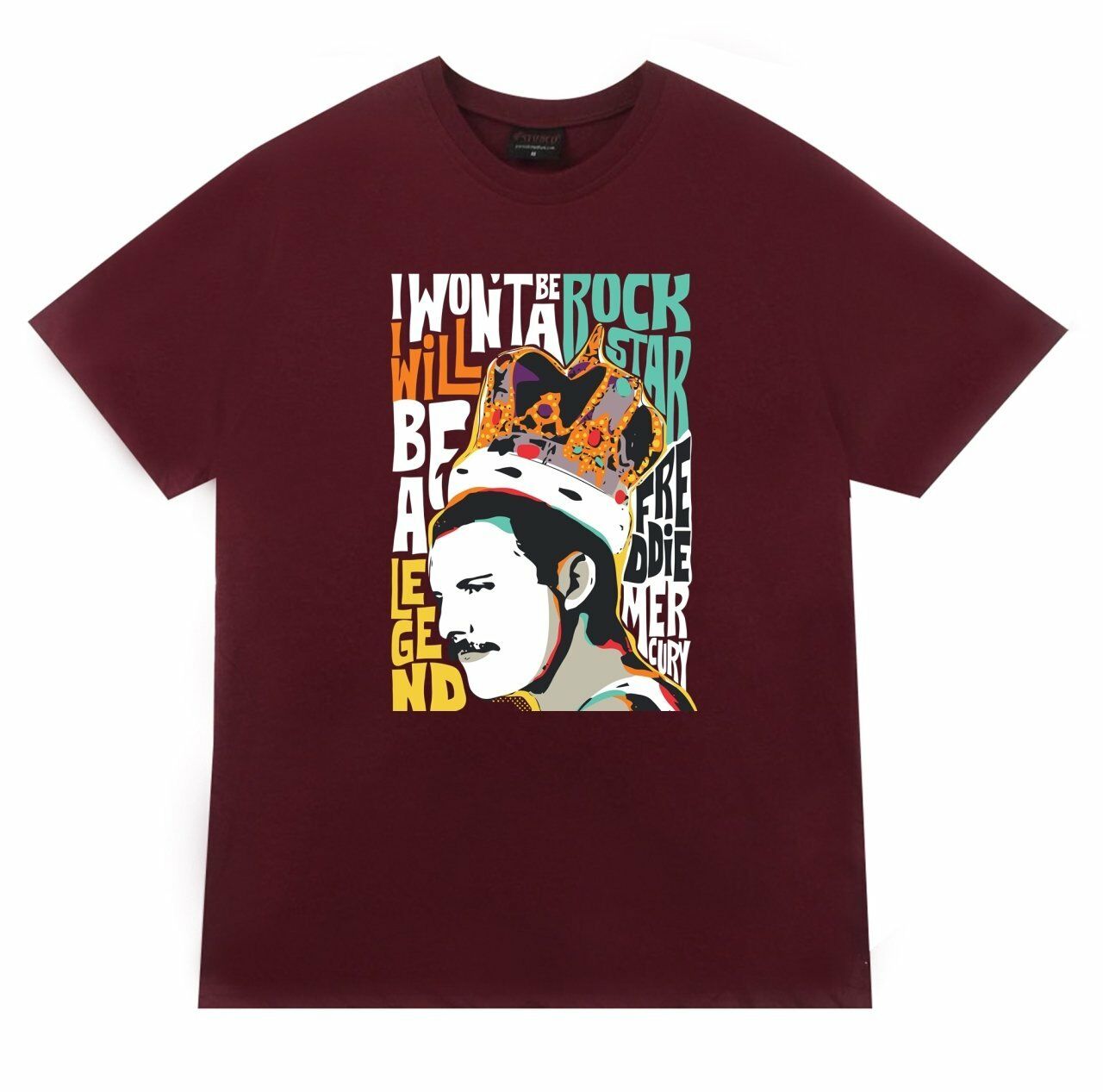 Queen Baskılı T-shirt