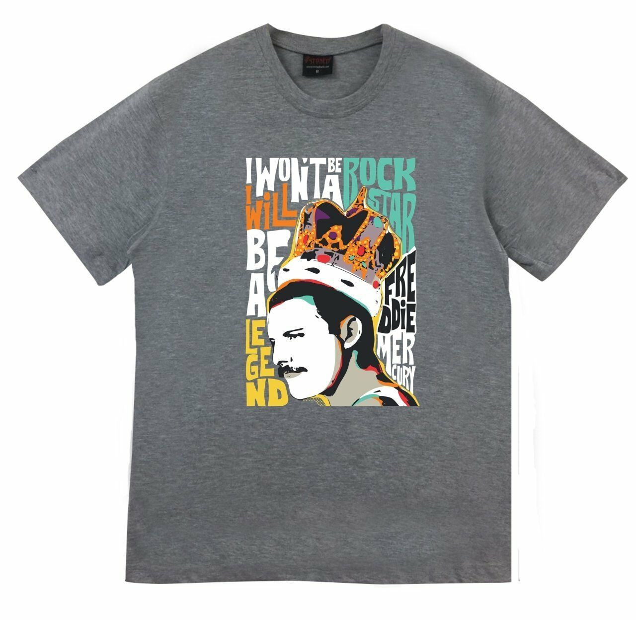 Queen Baskılı T-shirt