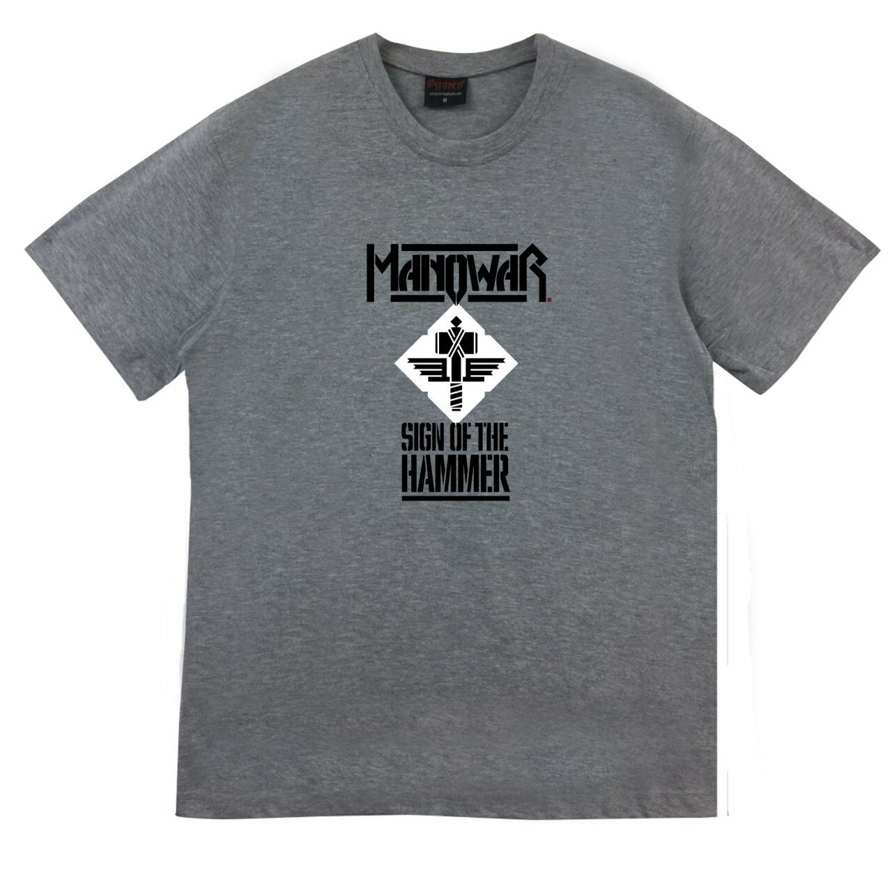 Manowar Baskılı T-Shirt