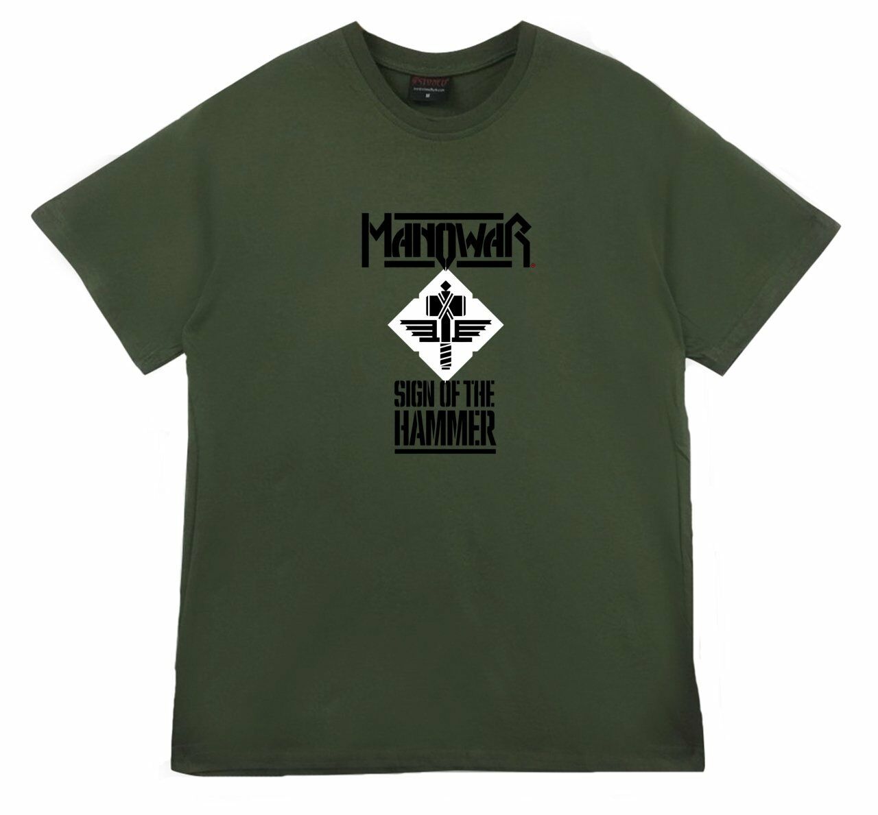 Manowar Baskılı T-Shirt