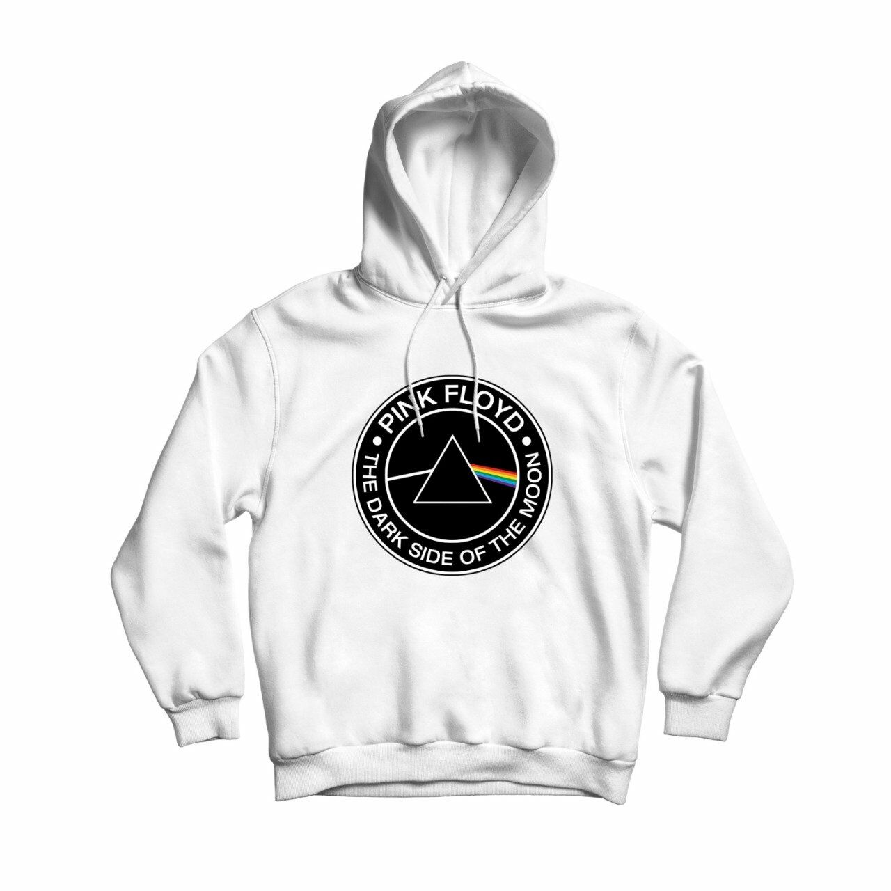 Pink Floyd Baskılı Kapşonlu Sweatshirt