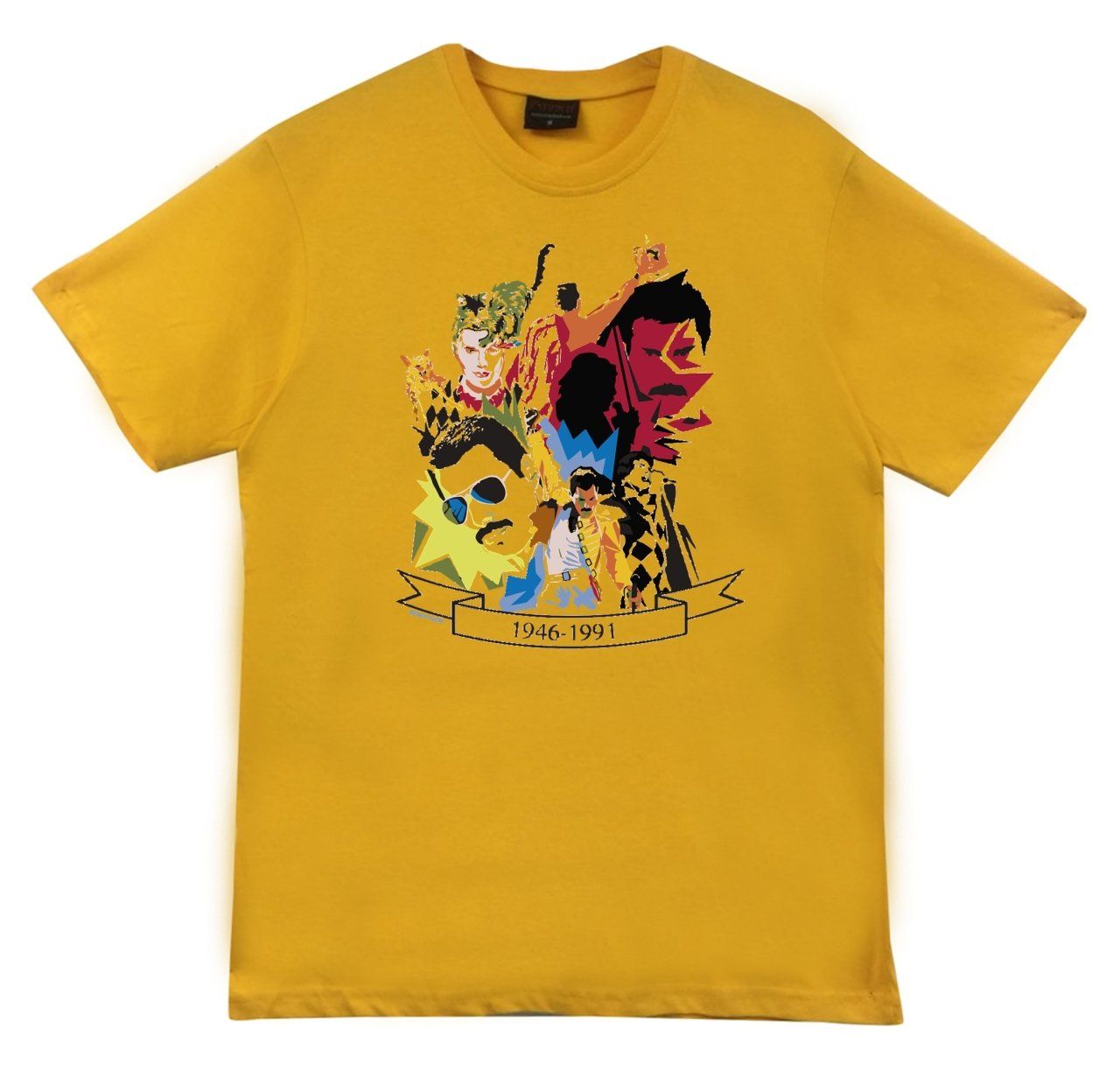 Queen Baskılı T-shirt