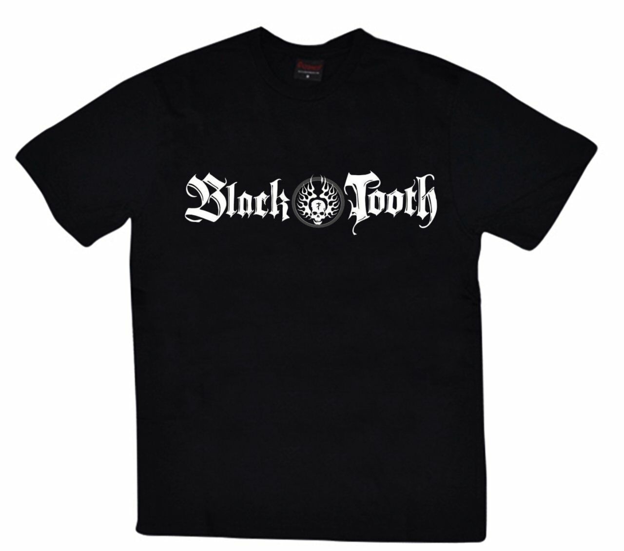 Black Tooth Band Baskılı T-shirt