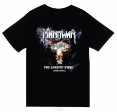 Manowar Baskılı T-shirt