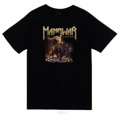 Manowar Baskılı T-Shirt
