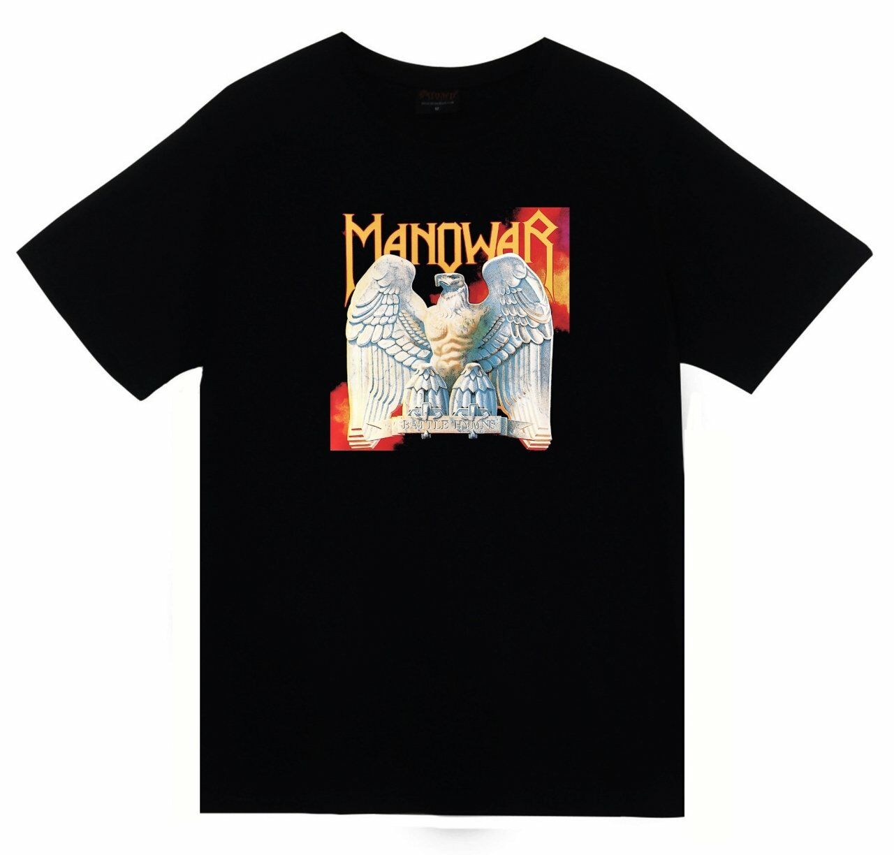 Manowar Baskılı T-Shirt