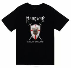 Manowar Baskılı T-Shirt