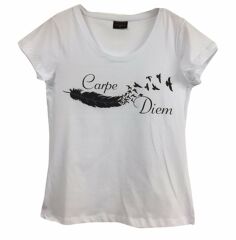 Carpe Diem Baskılı Body