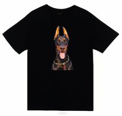 Doberman Köpek Tişört
