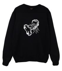 Akrep Baskılı Sweatshirt