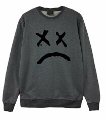 LIL PEEP Baskılı Sweatshirt