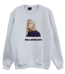 Billie Eilish Baskılı Sweatshirt