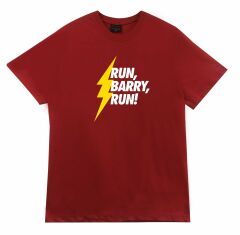 Run Barry Run Tişört