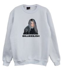 Billie Eilish Baskılı Sweatshirt