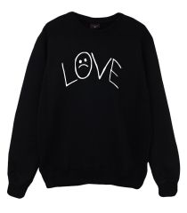 LIL PEEP Baskılı Sweatshirt