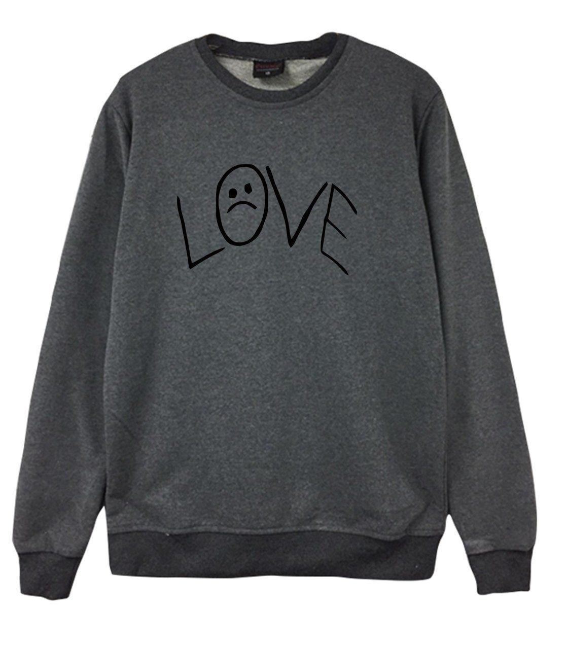 LIL PEEP Baskılı Sweatshirt
