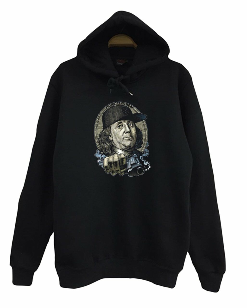 Benjamin Franklin Baskılı Çocuk Sweatshirt