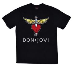 Bon Jovi Baskılı T-shirt