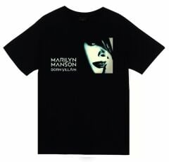 Marilyn Manson Baskılı T-shirt