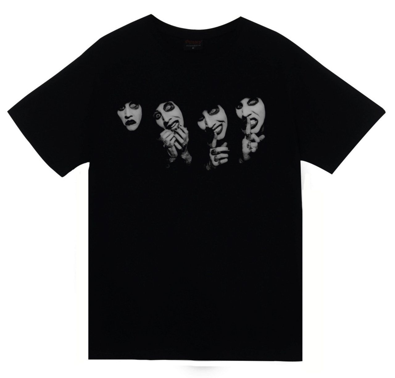 Marilyn Manson Baskılı T-shirt