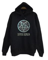 Dimmu Borgir Baskılı Kapüşonlu Sweatshirt