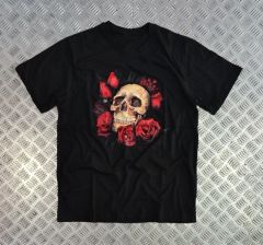Kuru Kafa Baskılı T-shirt