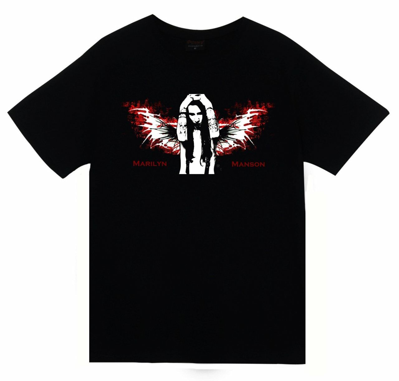 Marilyn Manson Baskılı T-shirt