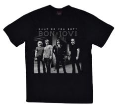 Bon Jovi Baskılı T-shirt