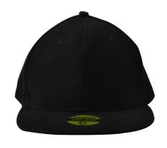 Düz Siyah Snapback Cap