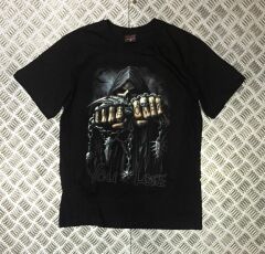 Kuru Kafa Baskılı T-shirt