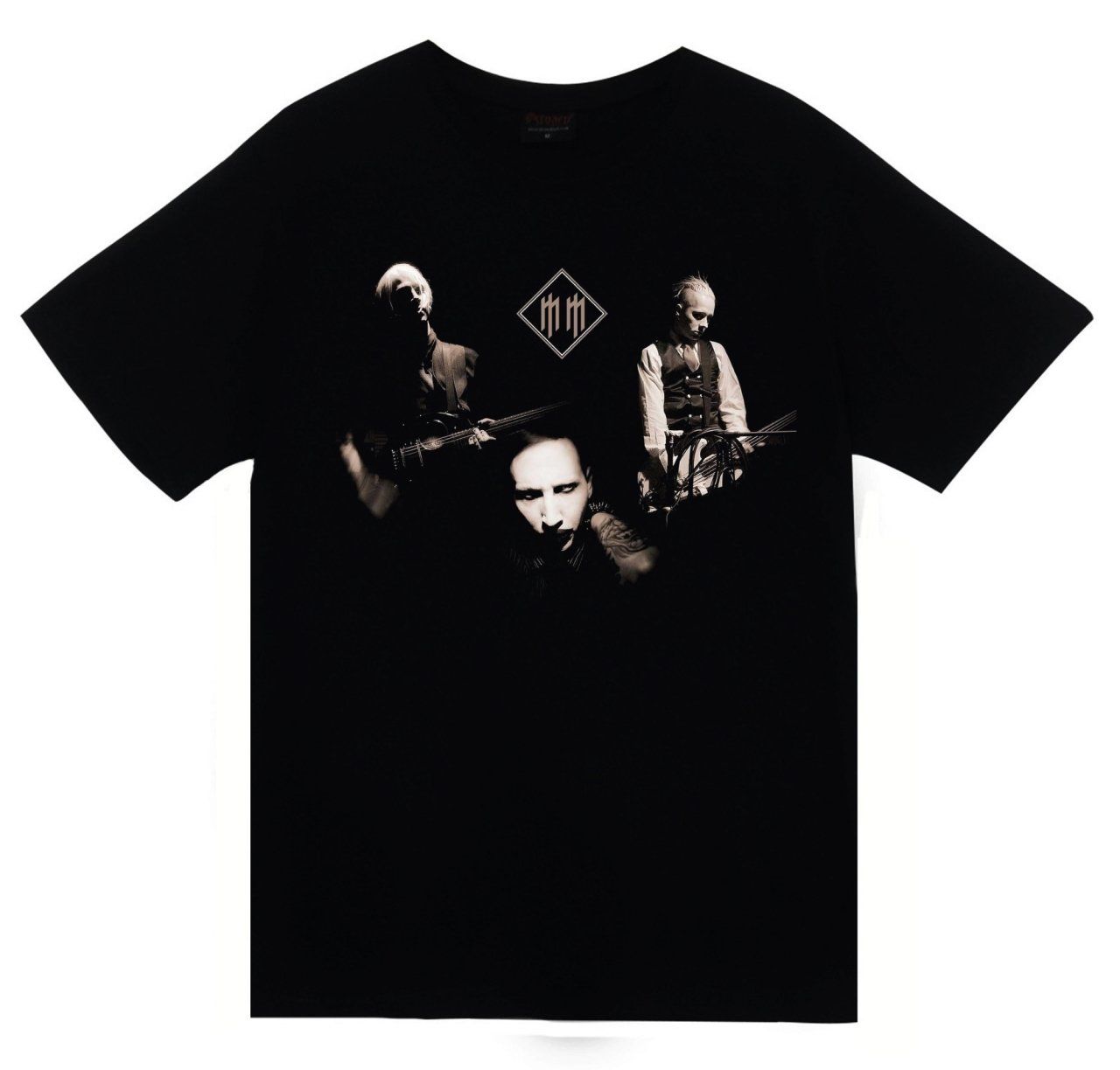 Marilyn Manson Baskılı T-shirt