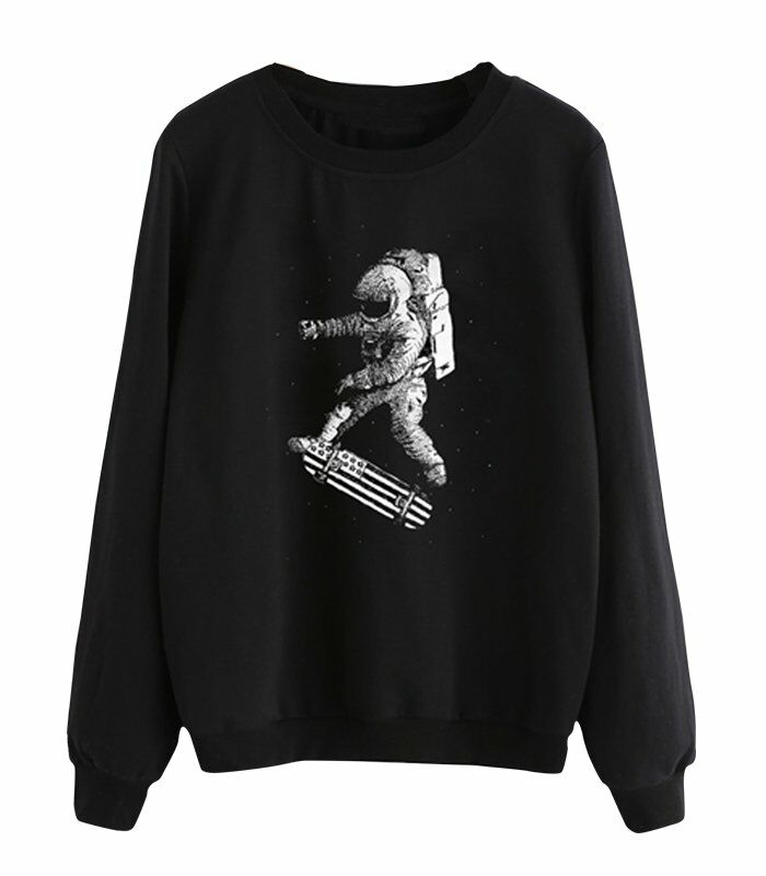 ASTRONOT Baskılı Sweatshirt