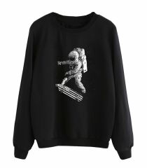 ASTRONOT Baskılı Sweatshirt