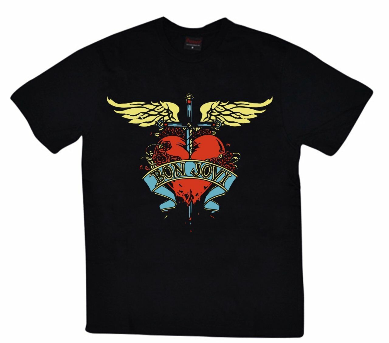 T shirt bon jovi best sale