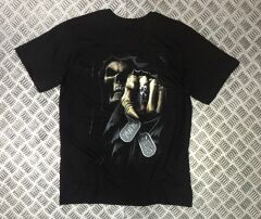 Kuru Kafa Baskılı T-shirt