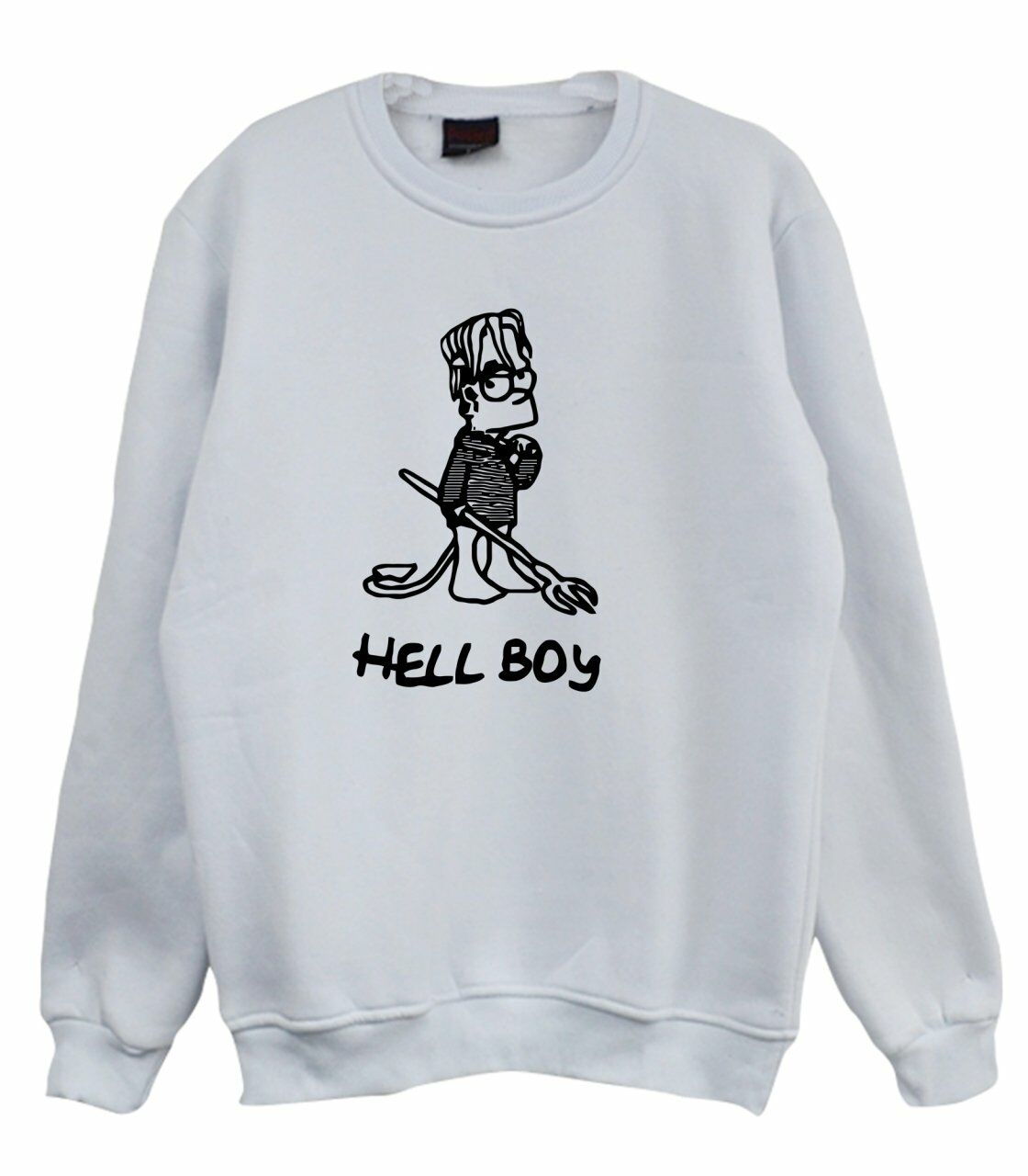 LIL PEEP Baskılı Sweatshirt